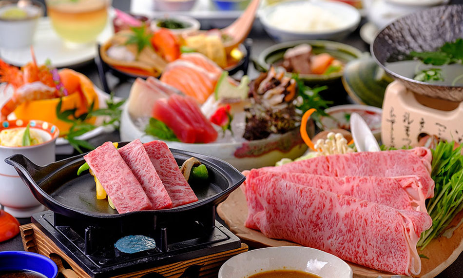 写真：夕食