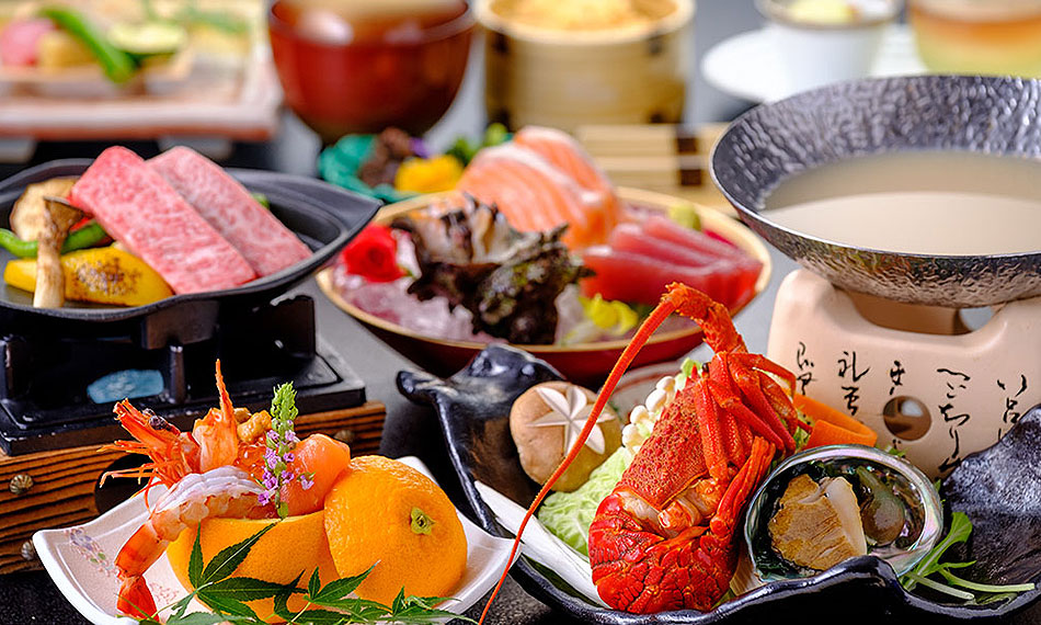 写真：夕食