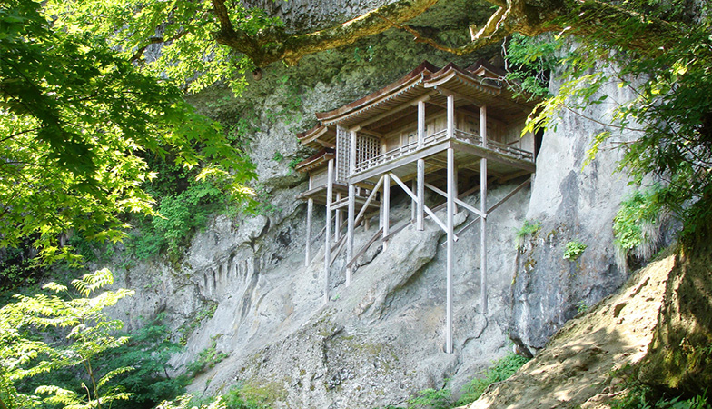 三徳山投入堂登山