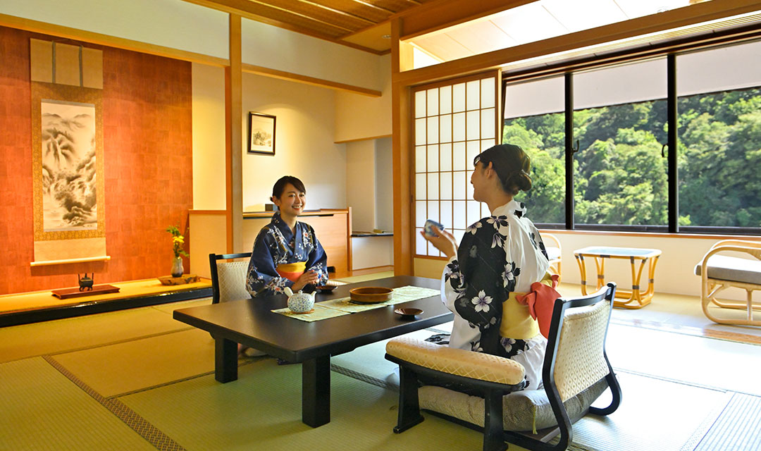 お部屋でのんびり